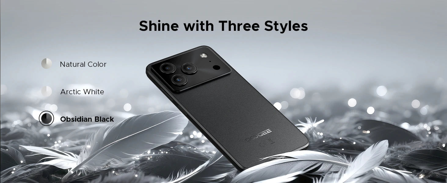 DOOGEE Note 56 Latest Android 16 Smartphone 6.56" 6150mAh Large Battery 24GB RAM(3+21) 64GB ROM Support Face Unlock Mobilephone