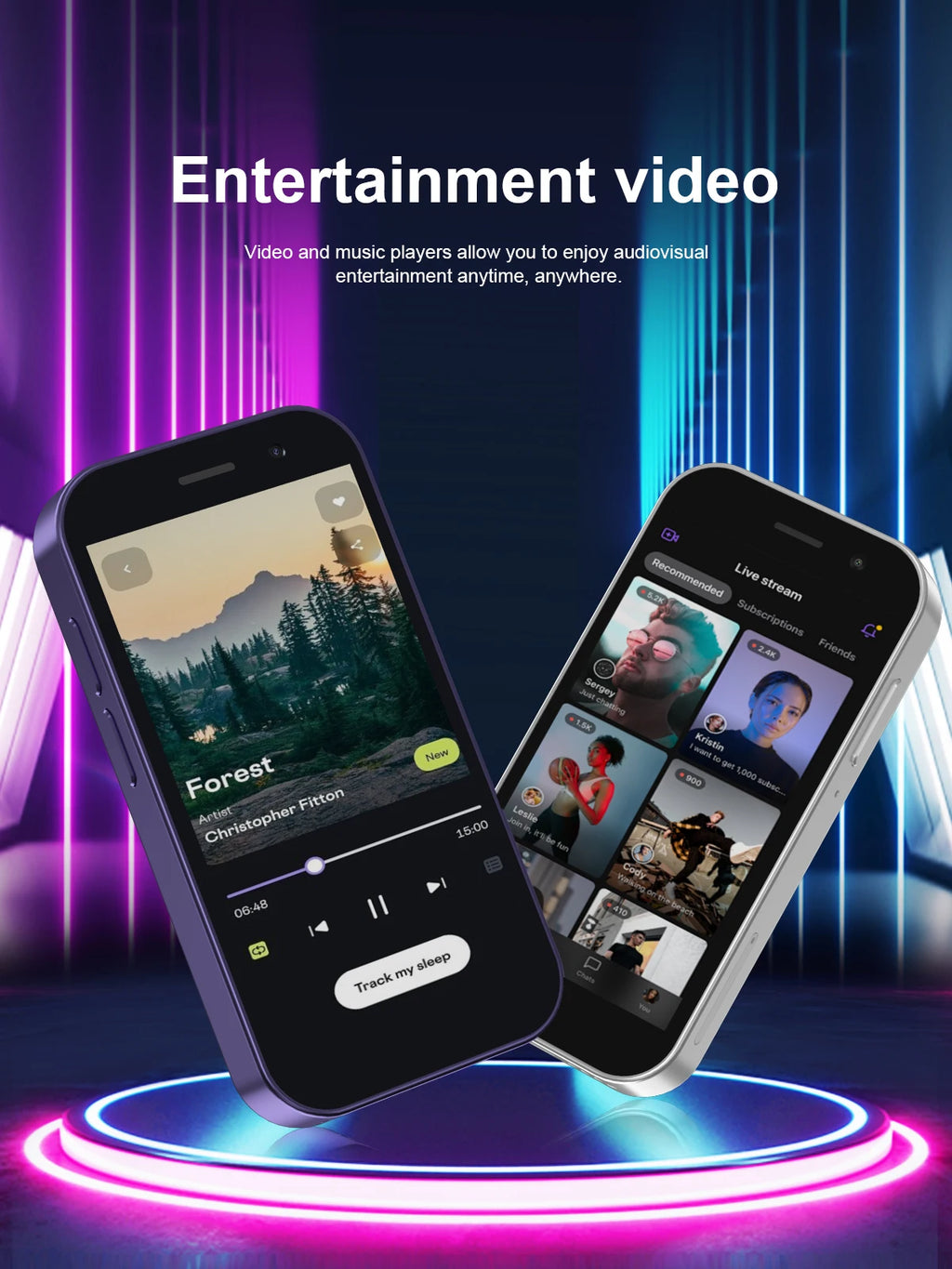 2025 New SERVO KING8000 Mini Smartphone Android 4G LTE Global GPS 3" Display 5MP Camera WIFI Small Mobile Phones 2000mAh Battery