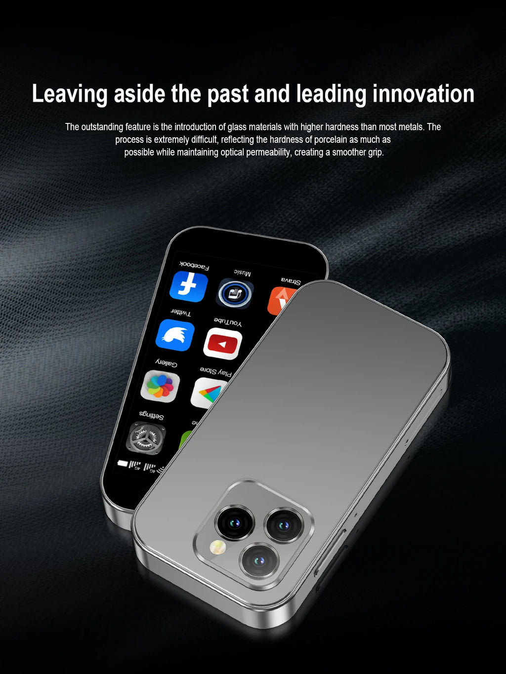 2025 New SERVO KING8000 Mini Smartphone Android 4G LTE Global GPS 3" Display 5MP Camera WIFI Small Mobile Phones 2000mAh Battery