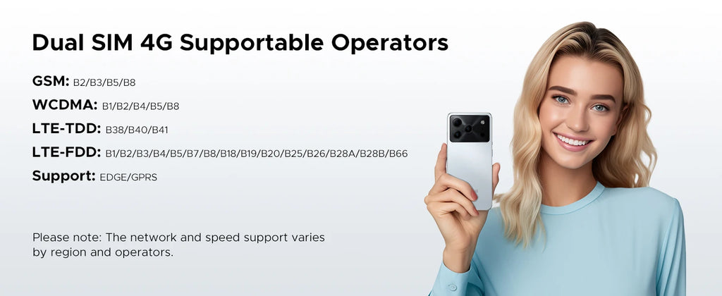 DOOGEE Note 56 Latest Android 16 Smartphone 6.56" 6150mAh Large Battery 24GB RAM(3+21) 64GB ROM Support Face Unlock Mobilephone