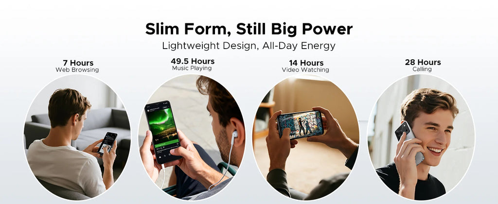 DOOGEE Note 56 Latest Android 16 Smartphone 6.56" 6150mAh Large Battery 24GB RAM(3+21) 64GB ROM Support Face Unlock Mobilephone