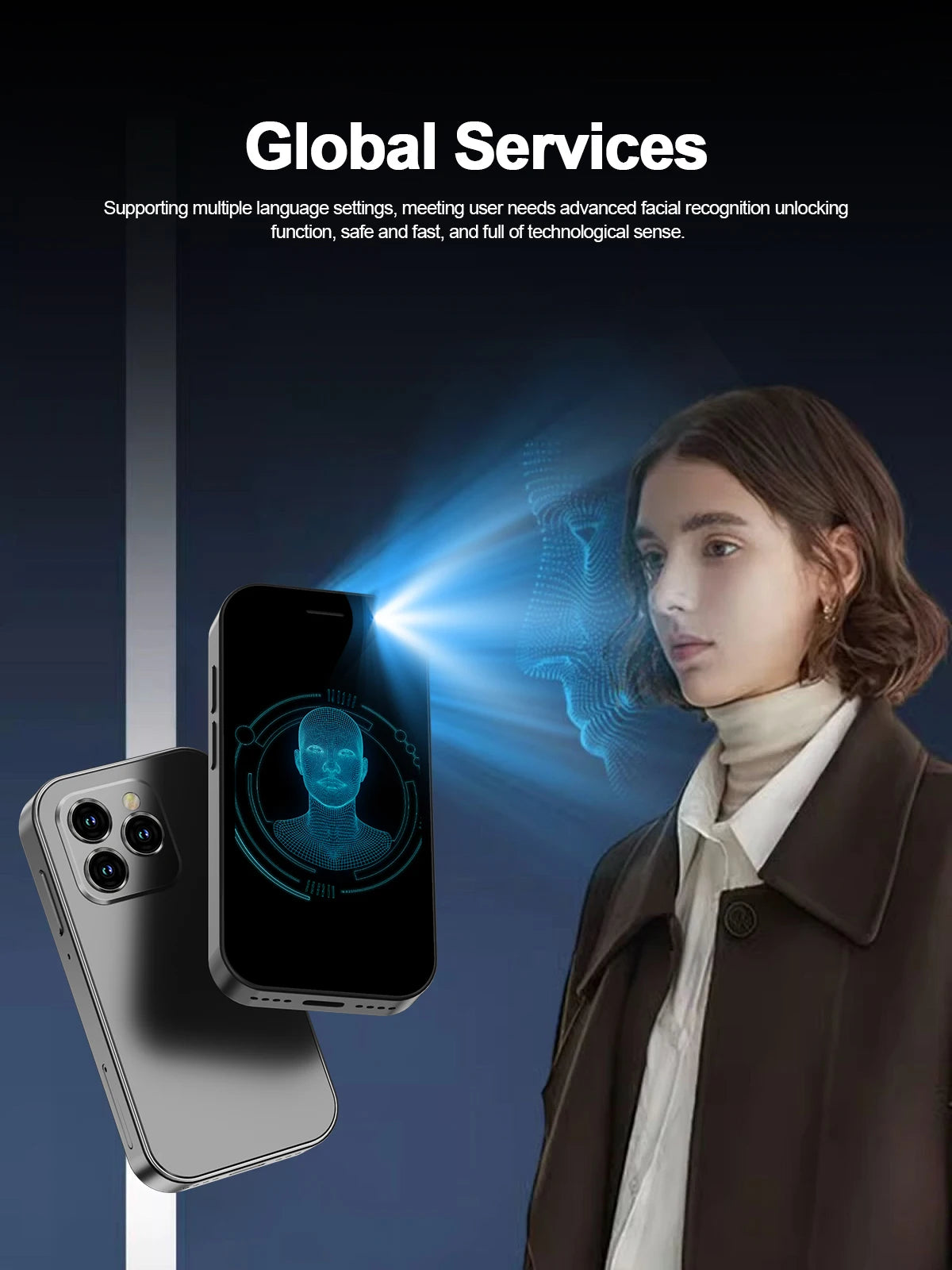 2025 New SERVO KING8000 Mini Smartphone Android 4G LTE Global GPS 3" Display 5MP Camera WIFI Small Mobile Phones 2000mAh Battery