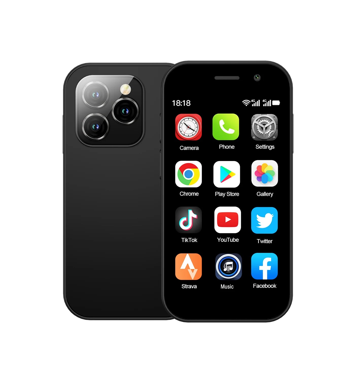 2025 New SERVO KING8000 Mini Smartphone Android 4G LTE Global GPS 3" Display 5MP Camera WIFI Small Mobile Phones 2000mAh Battery