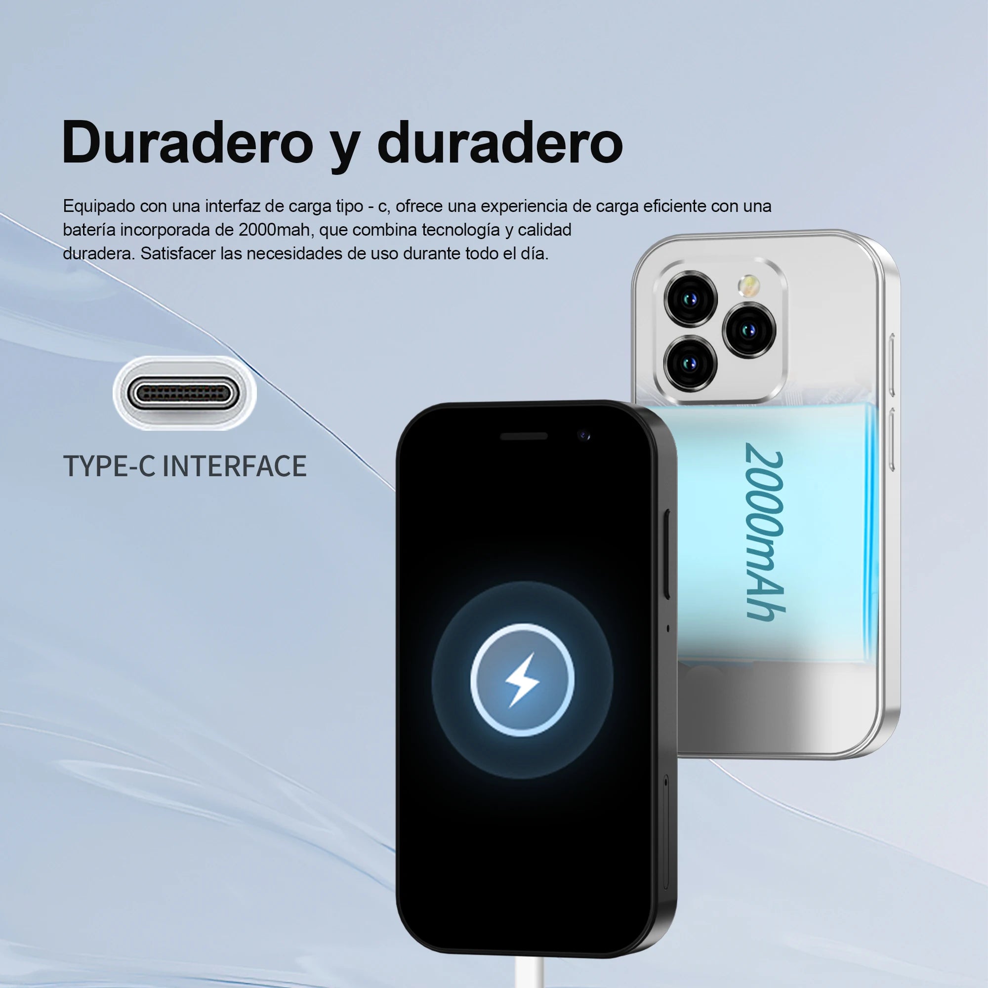 2025 New SERVO KING8000 Mini Smartphone Android 4G LTE Global GPS 3" Display 5MP Camera WIFI Small Mobile Phones 2000mAh Battery